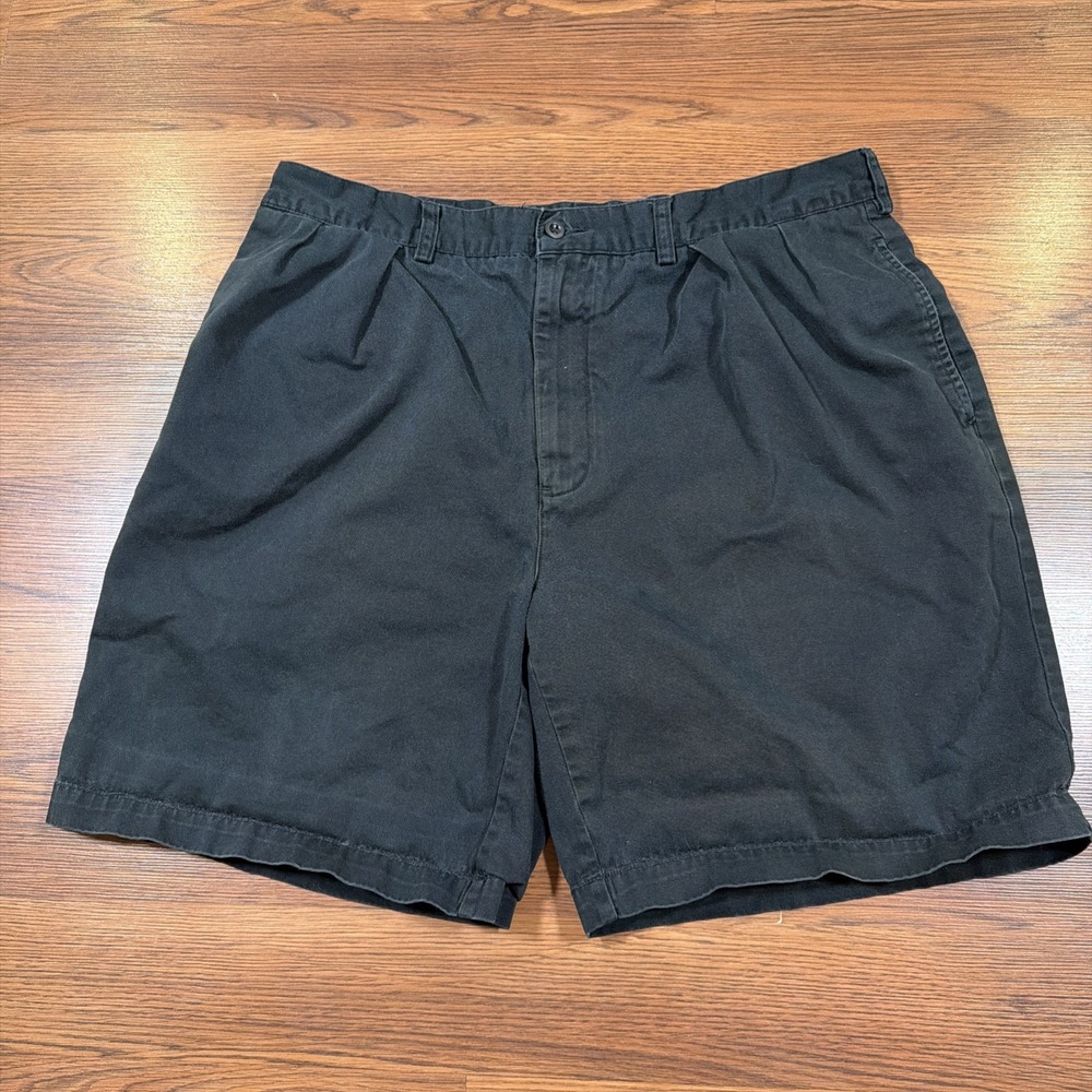Polo Ralph Lauren Tyler Chino Shorts Men's 36 (tag 38) Black Cotton Vintage 90s